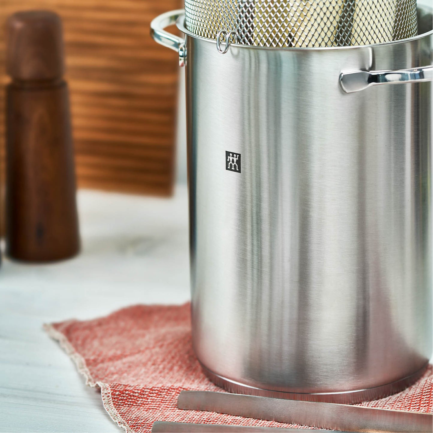 Panela Alta para Massas e Aspargos (indução, gás, elétrico e vitrocerâmico)