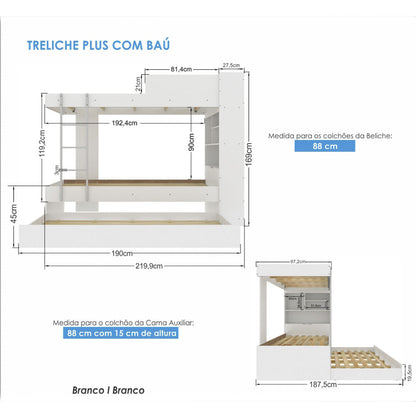 Treliche com Bau Plus Santos Andira
