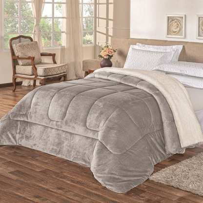 Coberdrom Premium Dupla Face Pele de Carneiro