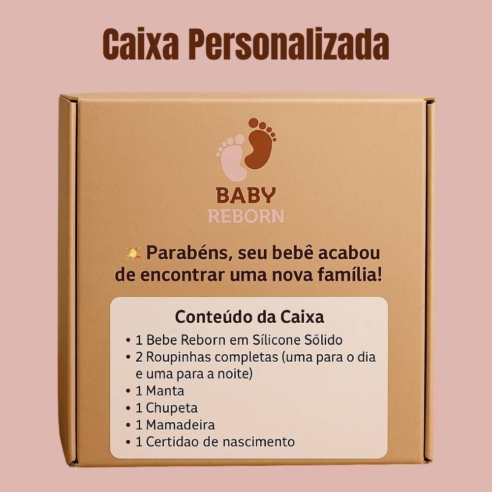 Vitória Bebê Reborn Realista - Silicone Sólido + Frete Grátis