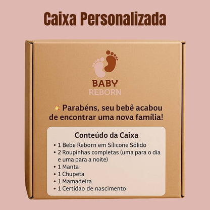 Vitória Bebê Reborn Realista - Silicone Sólido + Frete Grátis