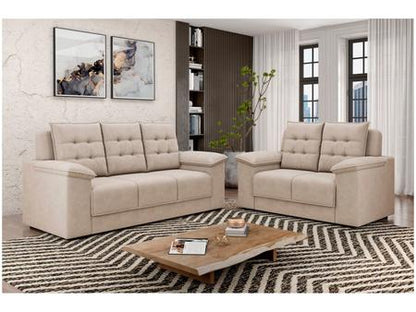 Conjunto de Sofás 3 e 2 Lugares Dubai BestHouse