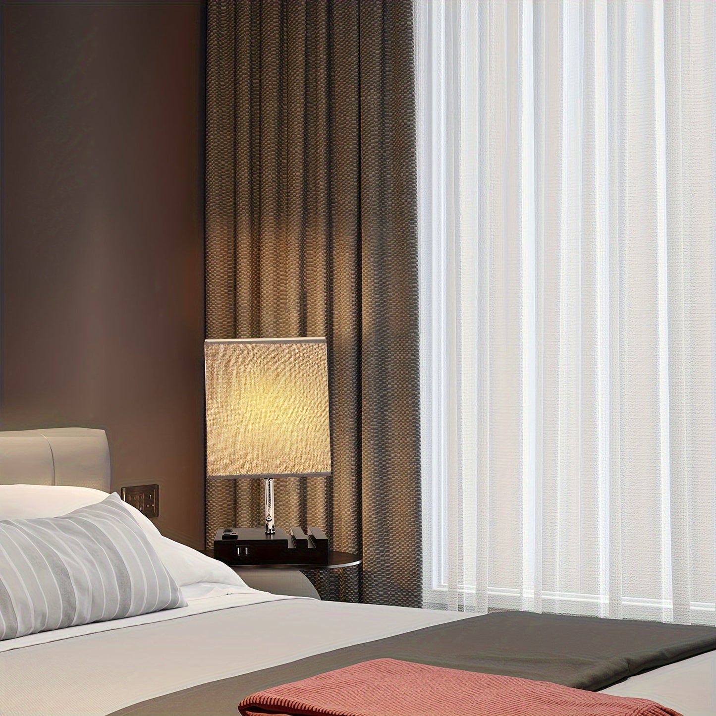 Lâmpada de Cabeceira LED Moderna de 3 Cores com USB + 1 Ano de Garantia