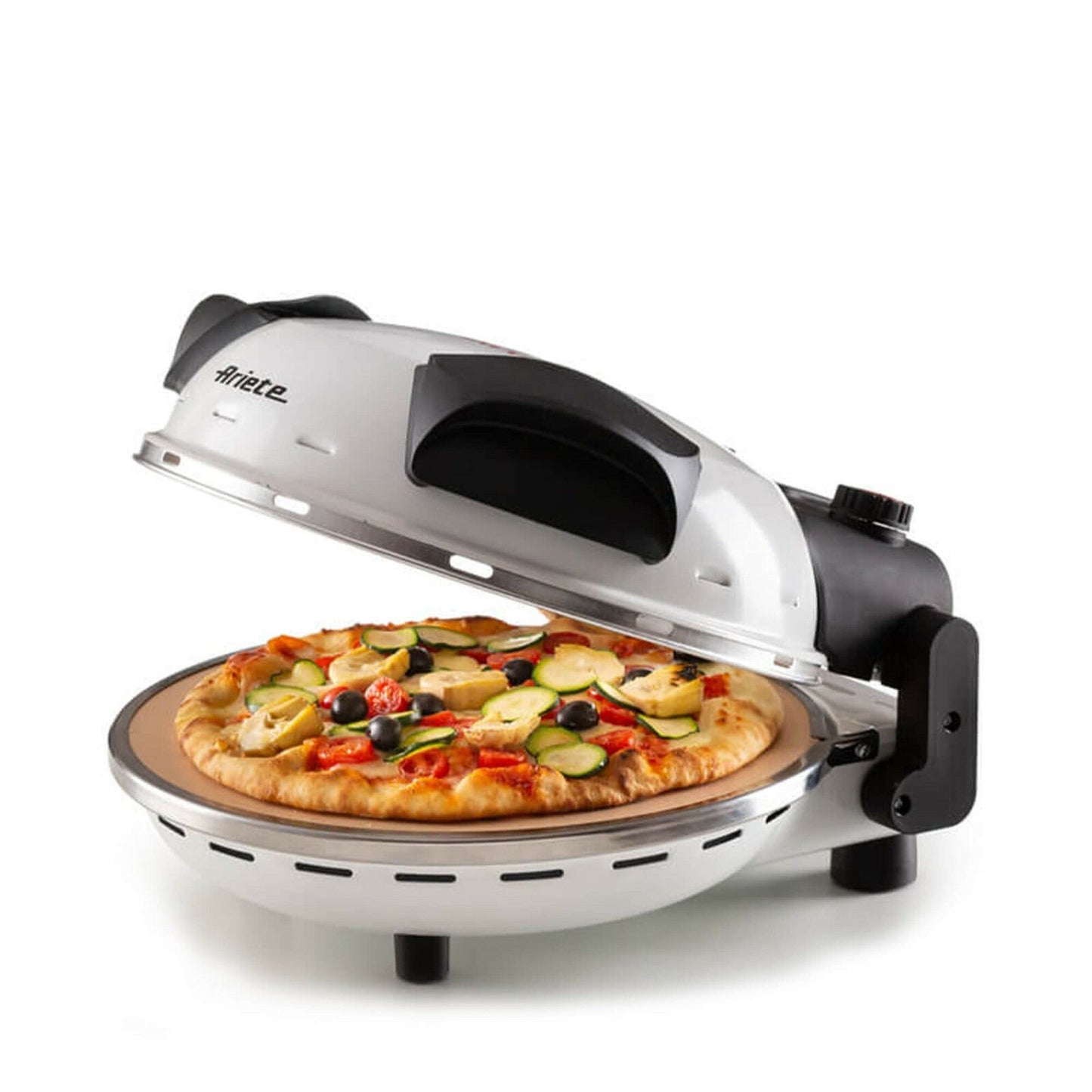 Forno De Pizza Elétrico Aríete Com Pedra Antiaderente 1200w